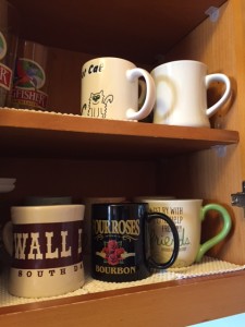 a few of my coffee mugs